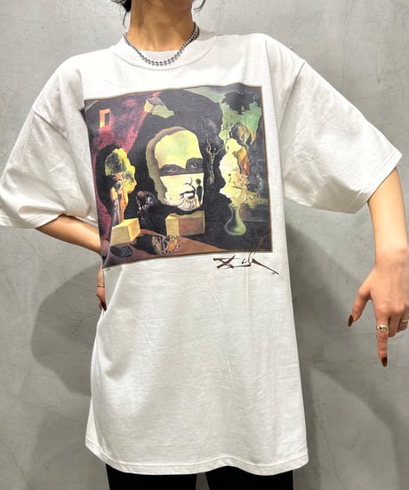 1990's Dead Stock USA Salvador Dali Tee　老年期 青年期 幼年期(3つの時代）