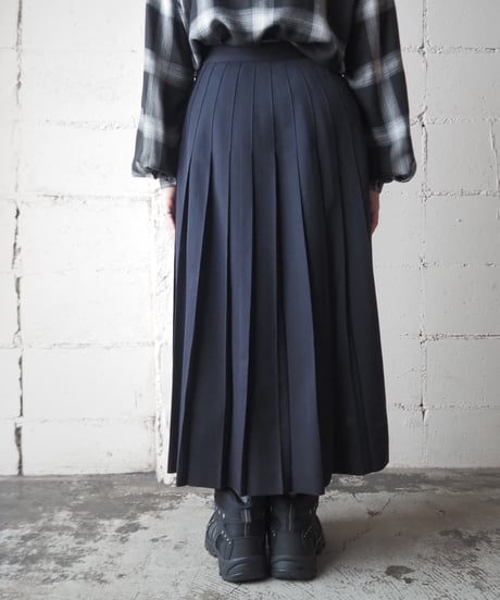 Wool Pleated Skirt DNV