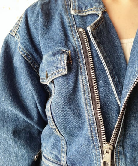 1980's Denim Riders Jacket NV