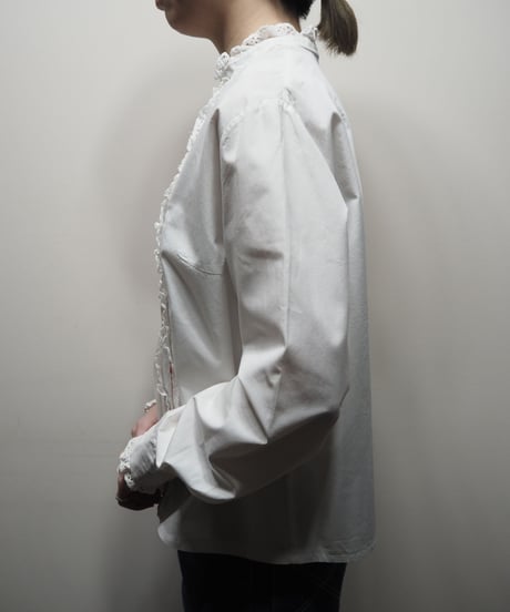 Tyrolean Cutwork Lace Blouse WH