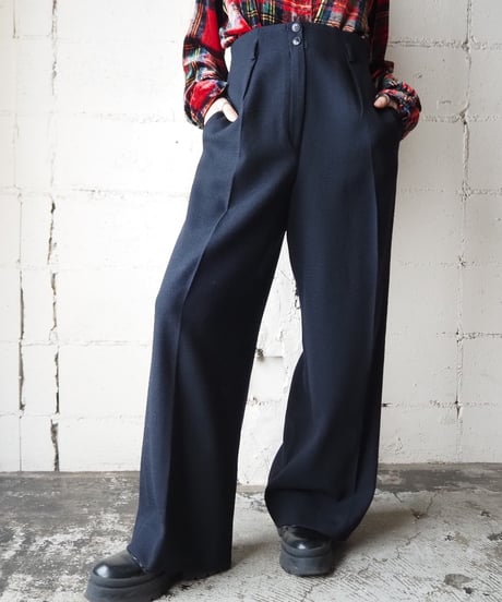 Wool Wide Pants NV