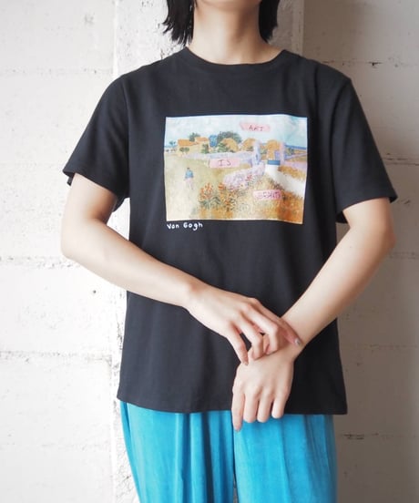 Van Gogh ART IS BEAUTY Tee BK