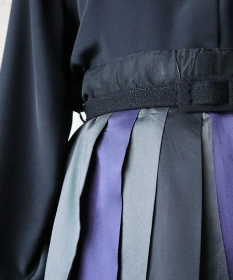 Vintage Stripe Satin Skirt PURGR
