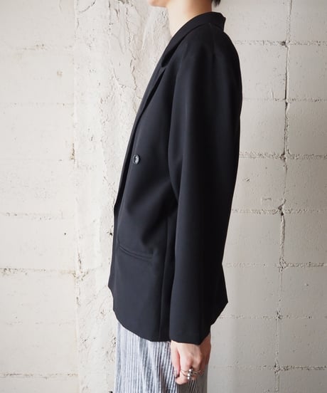 Many Button Tailored Jacket BK