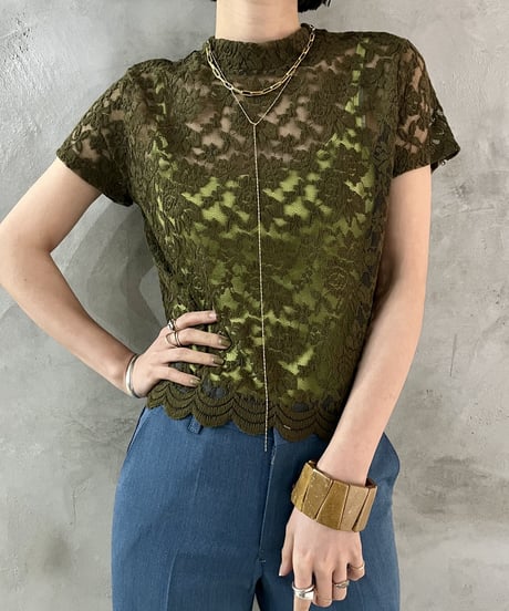 1990's Lace S/S GN