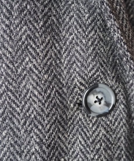 Harris Tweed Wool Coat GR