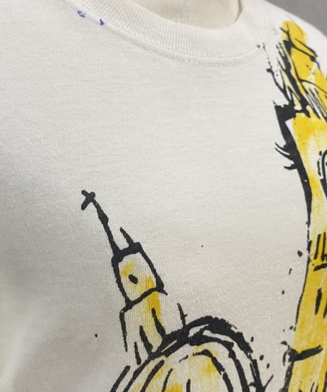 Paint Print Tee WH