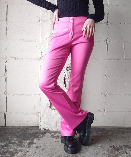 Shiny Flared Pants PI