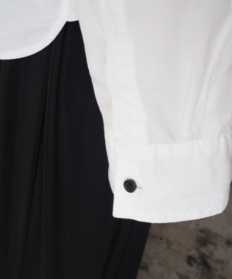 J.CREW Pintuck Cotton Shirt WH