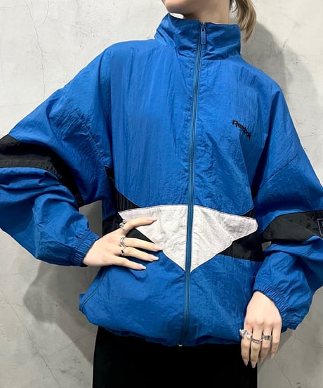 Reebok Stand Collar Nylon Jacket BLBK