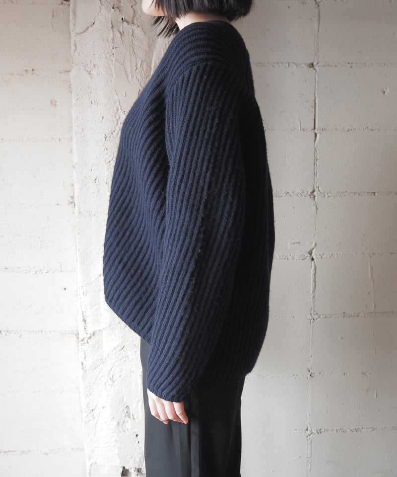 ACNE STUDIOS DEBORAH L-WOOL Rib Sweater NV | Orfeo