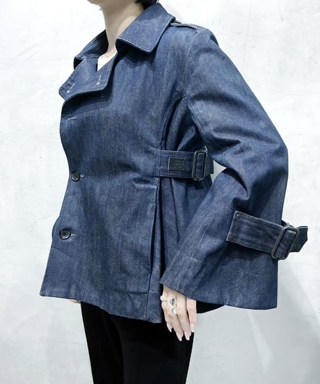 G-STAR RAW Belted Flare Denim Jacket NV