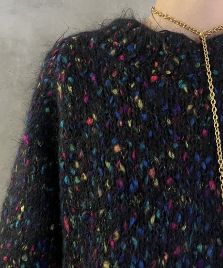 Mix Color Mohair Knit BKPI