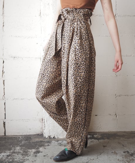 Mes Demoiselle High Waist Leopard Pants BE