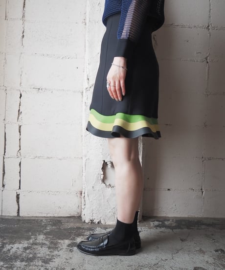 J.W.ANDERSON Curved Hem Line Design Skirt BKLGNYE
