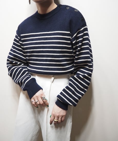 SAINT JAMES Border Knit NV