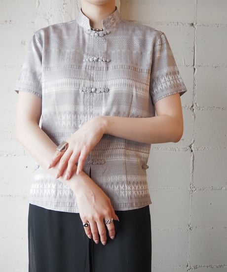 Shadow Pattern China Shirt GR