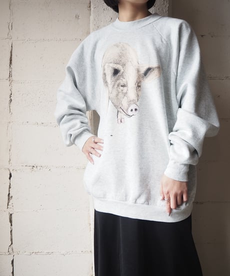 Pig Print Sweat LGR
