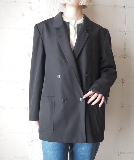 1970's Euro Double Jacket BK