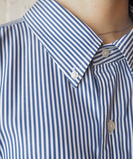 Ralph Lauren 3XL Big Stripe Shirt BL WH