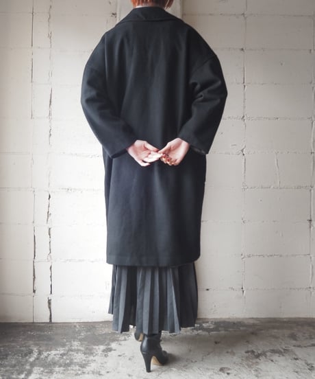 Wool Chester Coat BK