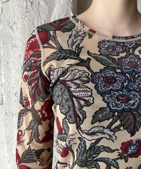 Botanical Pattern Seethrough Cutsewn BERE