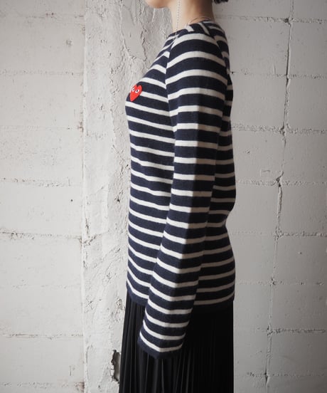 PLAY COMME des GARÇONS Border Knit NV IV