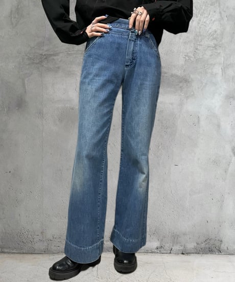 1970-80's USA Lee Flared Denim BL