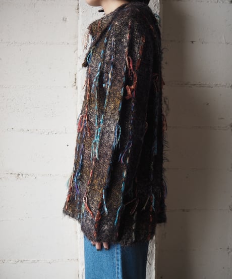 Design Neck Lace Knit BR