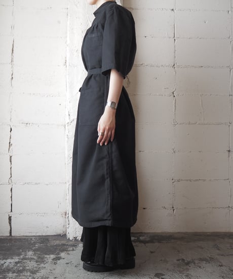 1960's Germany Medical Coat Dress BK