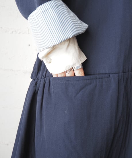 1990's Y's Tiered  Back Hooded Coat NV