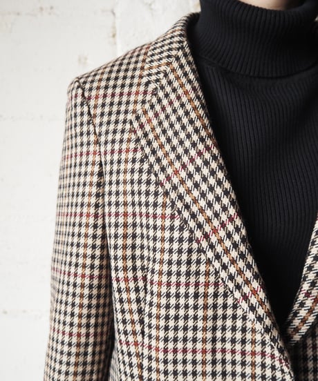 Glen Check Tailored Jacket BEBK