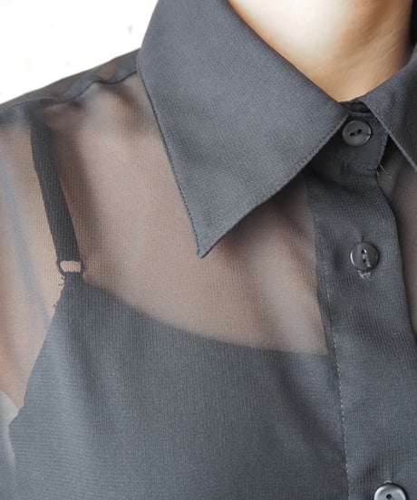 Basic Sheer Shirt BK