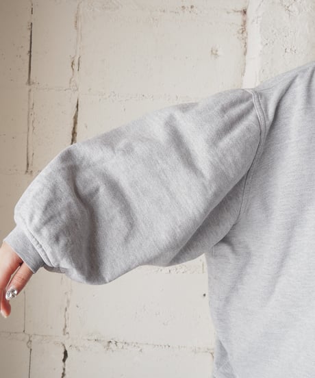 ISSAC MIZRAHI Puffsleeve Wide Sweat GR