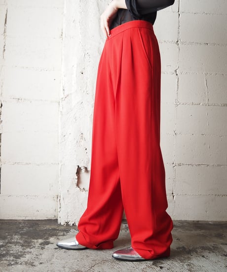 Plane Tuck Pants RE