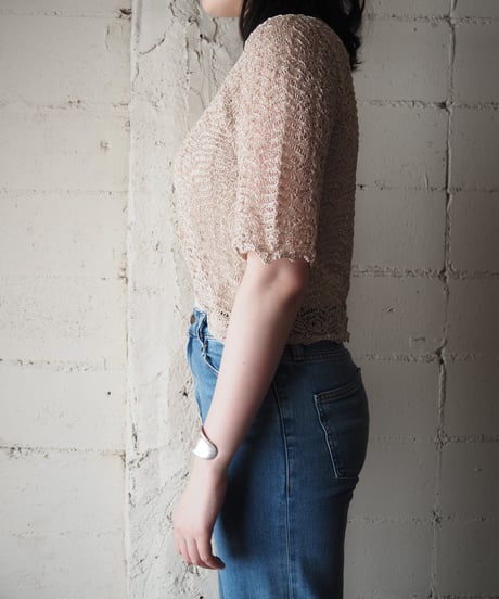 Crochet Wave Knit Summer Cardigan BE