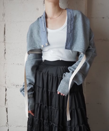 REMAKE 1960's Swedish Army Underpants Cardigan LBL