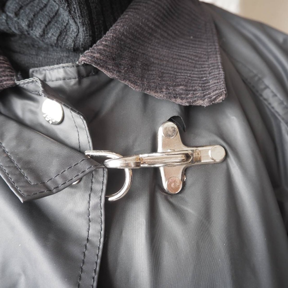 ジャケット・アウター 00s in the attic Corduroy Fireman Coat Fireman Clasp-Buckle Corduroy Collared Jacket