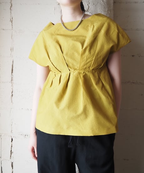 MARNI French Sleeve Tuck Blouse YE