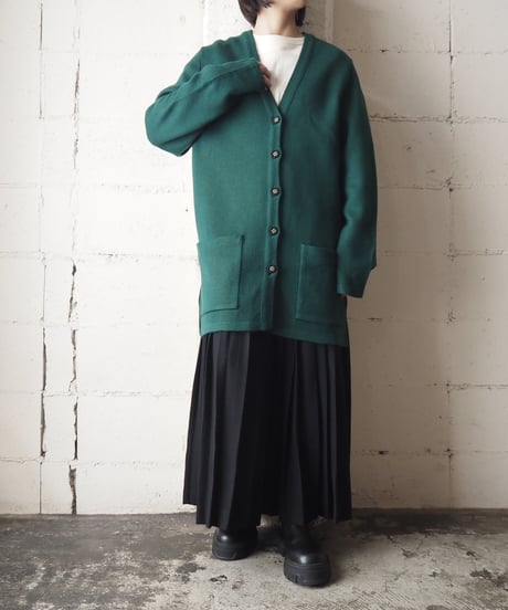V Neck Knit Cardigan GN