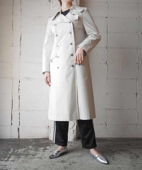 1960~70's Square Collar Double Breasted Coat IV