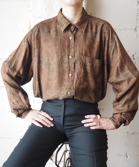 Paisley Pattern Shirt BR