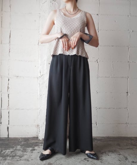 Crochet Sleeveless Knit BE