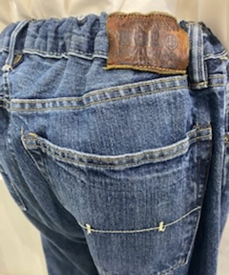REMAKE Ralph Lauren Waist Drawstring Denim BL