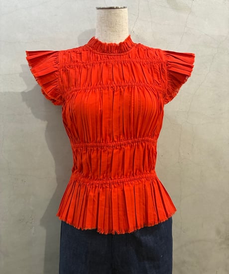 sea NewYork Pleated Shirring N/S Tops RE