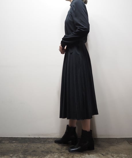 Pleated Dress BK
