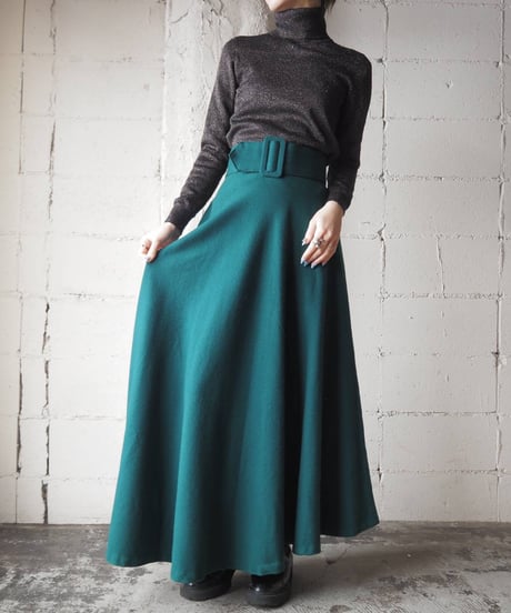 Turtleneck Lame Knit SILBK