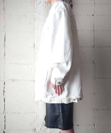 White Denim Jacket WH