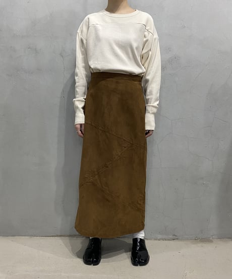 Fake Suede Tight Skirt BR