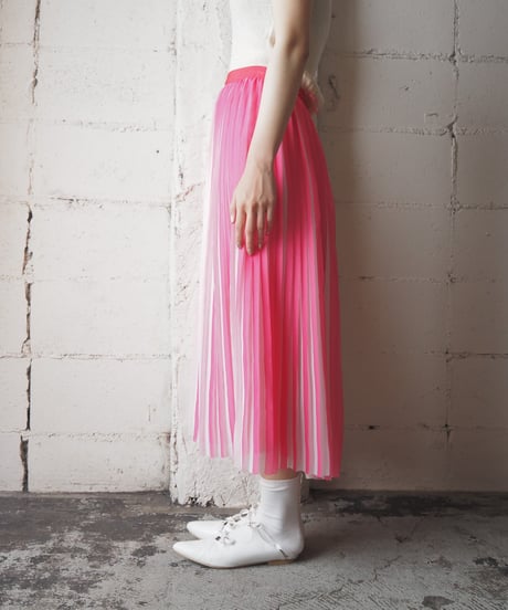 J.CREW Bicolor Pleated Skirt PIWH